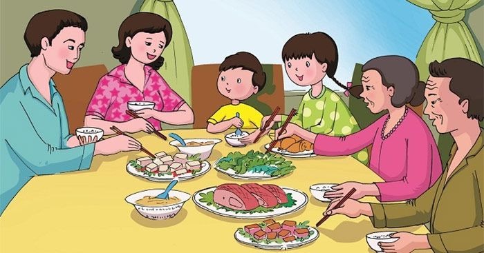 Những biểu hiện trong giấc mơ về gia đình sum họp